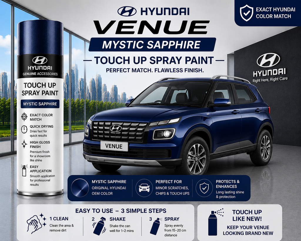 Hyundai Venue Mystic Sapphire