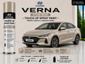 Hyundai Verna Stone Beige Touch Up Spray Paint – OEM Color Match | LIHA Aerosols 500ml