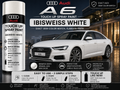 Audi A6 Ibis White Touch Up Spray Paint – OEM Color Match | LIHA Aerosols 500ml