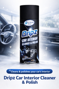 Dripz Car Interior Cleaner & Polish Spray | Dashboard & Plastic Shine | LIHA Aerosols