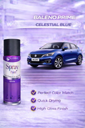 Celestial Blue (Maruti Baleno Prime Color Match) | High Gloss Quick Dry Finish