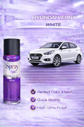 Hyundai Verna White | Perfect Color Match | High Gloss Finish