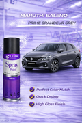 Prime Grandeur Grey (Maruti Baleno Color Match) | Quick Dry High Gloss Finish
