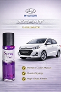 Hyundai Xcent Pure White | OEM Color Match | High Gloss | Quick Dry