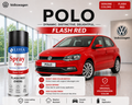 VW Polo Flash Red | OEM Color Match | Base Coat | High Gloss Finish | Quick Dry