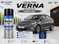 Hyundai Verna Carbon Grey | OEM Color Match | Base Coat | Metallic Finish | Quick Dry