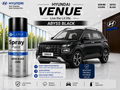 Hyundai Venue Abyss Black | OEM Color Match | Base Coat | High Gloss Finish | Quick Dry