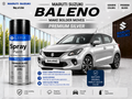 Maruti Suzuki Baleno Premium Silver | OEM Color Match | Base Coat | Metallic Finish | Quick Dry