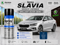 Skoda Slavia Brilliant Silver | OEM Color Match | Base Coat | Metallic Finish | Quick Dry