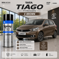 Tata Tiago Espresso Brown (E Brown) | OEM Color Match | Base Coat | Metallic Finish | Quick Dry