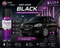 Fiat Linea Hip Hop Black | OEM Color Match | Base Coat | High Gloss Finish | Quick Dry