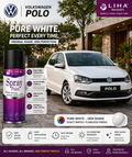 Volkswagen Polo Pure White | OEM Color Match | Base Coat | High Gloss Finish | Quick Dry