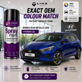 Hyundai i20 Sparkle Blue Metallic | OEM Color Match | Base Coat | Metallic Finish | Quick Dry