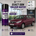 Tata Manza Tyrian Wine | OEM Color Match | Base Coat | Pearl Metallic Finish | Quick Dry