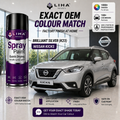 Nissan Kicks Silver | OEM Color Match | Professional Base Coat Spray Paint | 500ml