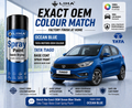 Tata Tiago Ocean Blue Metallic PU Spray Paint – OEM Factory Match Car Paint | LIHA Aerosols