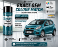 Chevrolet Beat Misty Lake  PU Spray Paint – OEM Factory Match Car Paint | LIHA Aerosols
