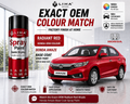 Honda Amaze Radiant Red Metallic PU Spray Paint – OEM Factory Match | LIHA Aerosols