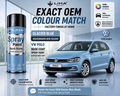 VW Polo Glacier Blue PU Spray Paint – OEM Factory Match | LIHA Aerosols