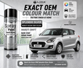 Maruti Suzuki Swift Splendid Silver Metallic PU Spray Paint – OEM Factory Match Car Paint | LIHA Aerosols