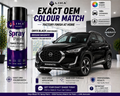 Nissan Magnite Onyx Black PU Spray Paint – OEM Factory Match Car Paint | LIHA Aerosols