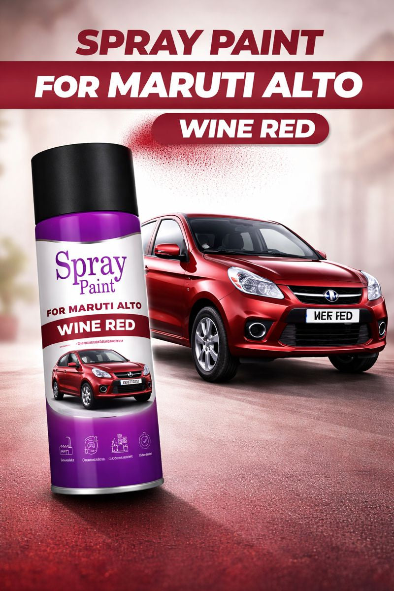 Wine Red PU Spray Paint for Maruti Cars | Automotive Touch-Up Paint – LIHA