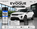 Range Rover Evoque Fuji White Touch Up Spray Paint | OEM Automotive Aerosol Paint for Scratch Repair