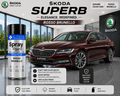 Skoda Superb Rosso Brunello Touch Up Spray Paint | OEM Metallic Automotive Aerosol Paint