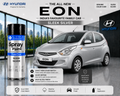 Hyundai Eon Sleek Silver Touch Up Spray Paint – OEM Color Match