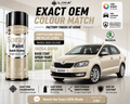 Skoda Rapid Cappuccino Beige Metallic (LF8H) PU Spray Paint – OEM Factory Match Car Paint | LIHA Aerosols