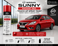 Nissan Sunny Radiant Red Touch Up Spray Paint – OEM Color Match