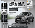 Chevrolet Spark Metallic Grey PU Spray Paint – OEM Factory Match Car Paint | LIHA Aerosols