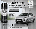 Hyundai Aura Typhoon Silver Metallic (T2X) PU Spray Paint – OEM Factory Match Car Paint | LIHA Aerosols