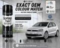 Volkswagen Polo Reflex Silver Metallic (LA7W) PU Spray Paint – OEM Factory Match Car Paint | LIHA Aerosols