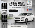Maruti Suzuki Ciaz Pearl Arctic White PU Spray Paint – OEM Factory Match Car Paint | LIHA Aerosols