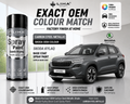 Skoda Kylaq Carbon Steel Metallic PU Spray Paint – OEM Factory Match Car Paint | LIHA Aerosols