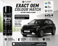 Kia Sonet Aurora Black Pearl PU Spray Paint – OEM Factory Match Car Paint | LIHA Aerosols