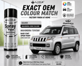 Mahindra TUV300 Silver Spray Paint – OEM Factory Match Car Touch Up Paint | LIHA Aerosols 400ml
