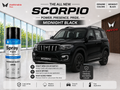 Mahindra Scorpio Midnight Black Spray Paint – OEM Factory Match Car Touch Up Paint | LIHA Aerosols 400ml