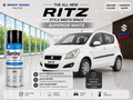 Maruti Suzuki Ritz Superior White Spray Paint – OEM Factory Match Car Touch Up Paint | LIHA Aerosols 400ml