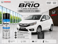 Honda Brio Taffeta White Spray Paint – OEM Factory Match Car Touch Up Paint | LIHA Aerosols 400ml