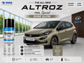 Tata Altroz Dune Glow Spray Paint – OEM Factory Match Car Touch Up Paint | LIHA Aerosols 400ml