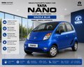 Tata Nano Dazzle Blue Touch Up Spray Paint | OEM Automotive Aerosol Paint for Scratch Repair