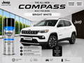 Jeep Compass Bright White PW7 Spray Paint – OEM Factory Match Car Touch Up Paint