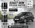 Hyundai i10 Carbon Grey Touch Up Spray Paint | OEM Automotive Aerosol Paint for Scratch Repair