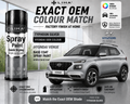 Hyundai Venue Typhoon Silver Touch Up Spray Paint | OEM Automotive Aerosol Paint for Scratch Repair