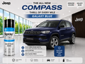Jeep Compass Galaxy Blue Touch Up Spray Paint | OEM Automotive Aerosol Paint for Scratch Repair