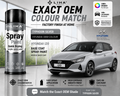 Hyundai i20 Typhoon Silver Touch Up Spray Paint – OEM Color Match