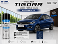 Tata Tigor Arizona Blue Spray Paint – OEM Factory Match Car Touch Up Paint | LIHA Aerosols 400ml