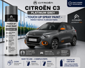 Citroen C3 Platinum Grey Touch Up Spray Paint | OEM Automotive Aerosol Paint for Scratch Repair